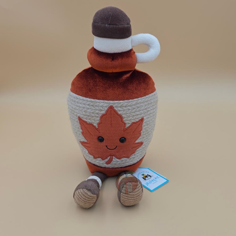 Jellycat Acered Maple Syrup - AUTHENTIC - NEW WITH TAGS